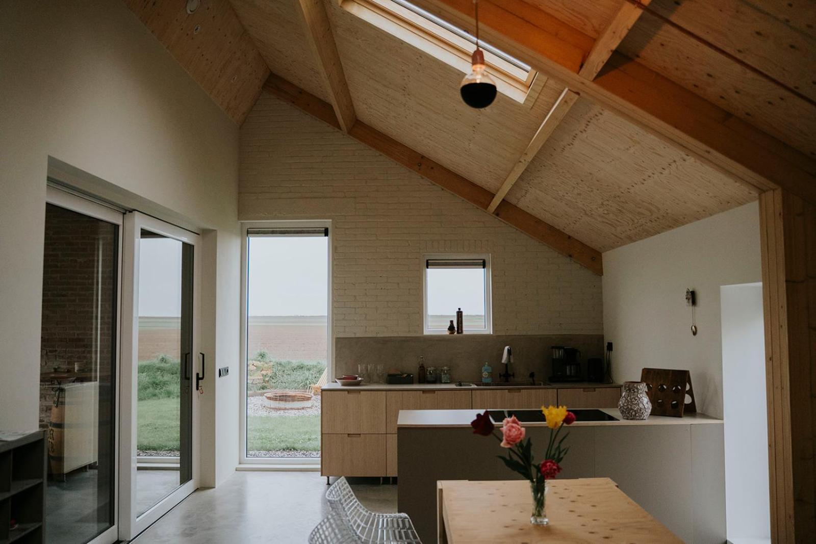 克拉亨堡Bed En Brood In De Kapschuur - Boerderij De Zuiderkrib住宿加早餐旅馆 外观 照片